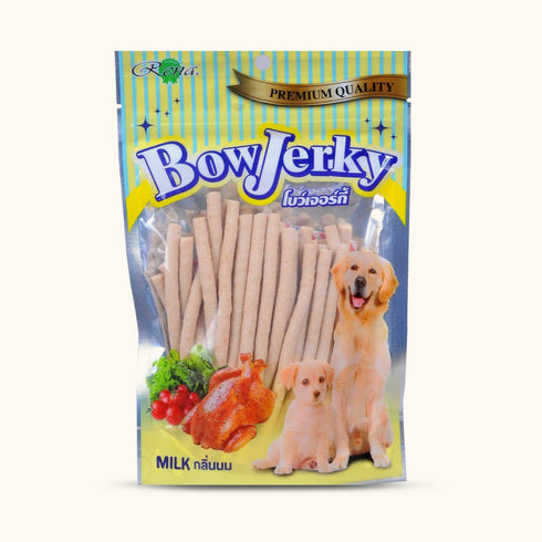 Rena BowJerky Milk Sticks Dog Treats
